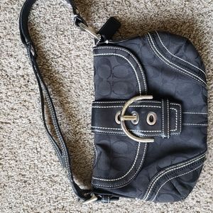 Coach L0669-10602 C Purse Baguette Handbag